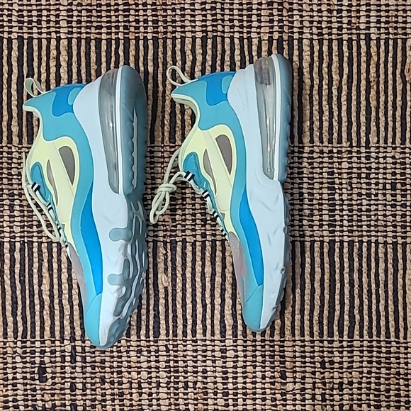 NIKE AIR MAX 270 REACT PSYCHEDELIC ART SNEAKERS - Picture 3 of 9